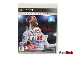 PS3 FIFA 18 Legacy Edition (Б/У, Полностью на русском языке, BLES-02250)