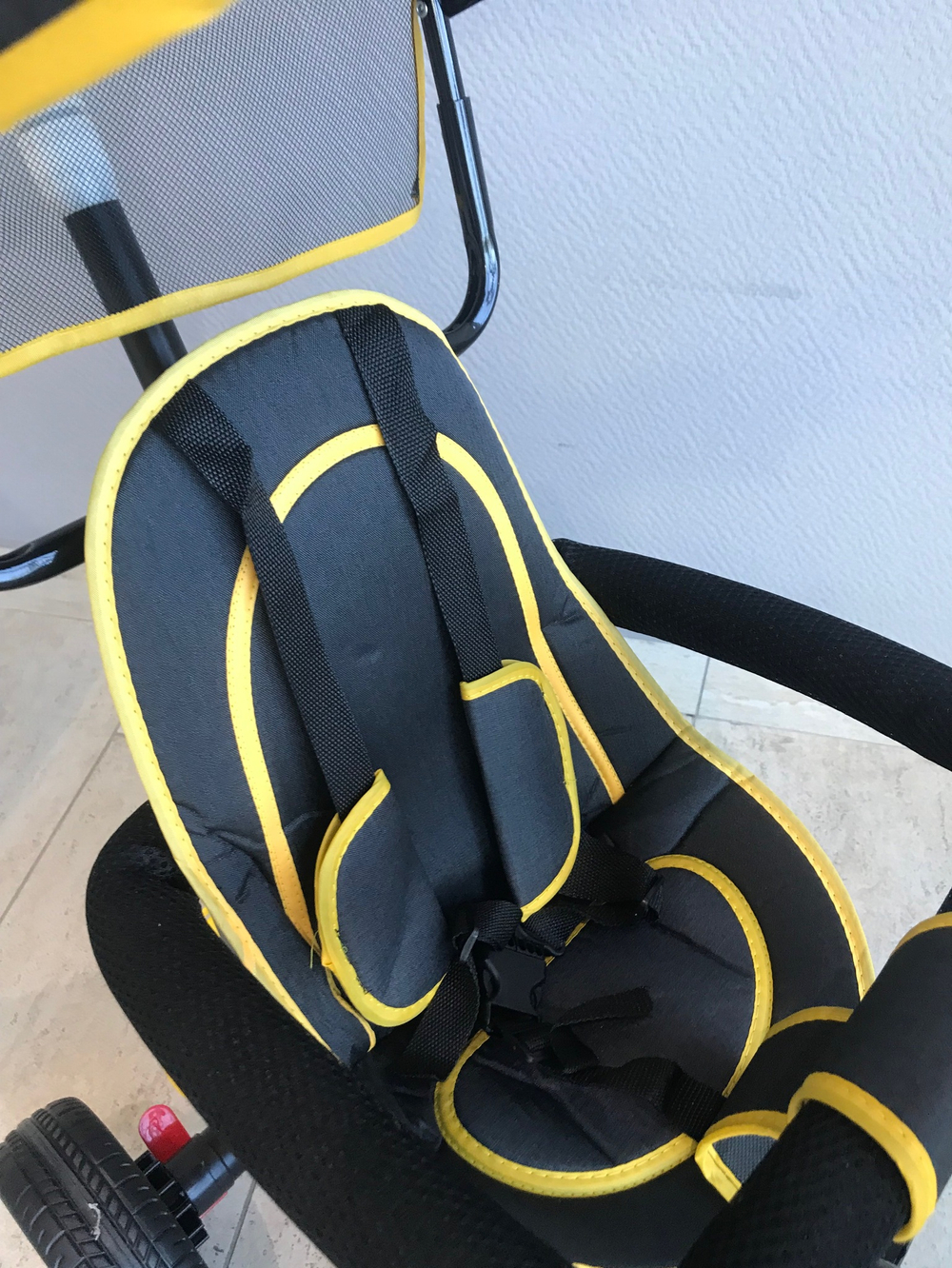 Детский трехколесный велосипед (2024) Farfello PL-08 (Желтый/yellow)