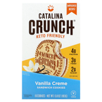 Catalina Crunch, Keto Sandwich Cookies, ванильный крем, 16 штук, 193 г (6,8 унции)