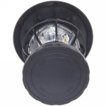 Фонарь кемпинговый подвесной 6 режимов 3LED+3TF, 19*13 см 3хAA