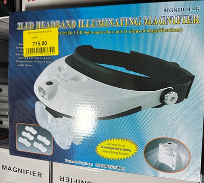 Лупа наголову 81001-G