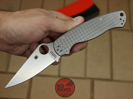 Реплика ножа Spyderco Paramilitary 2 FRAG (Титан)