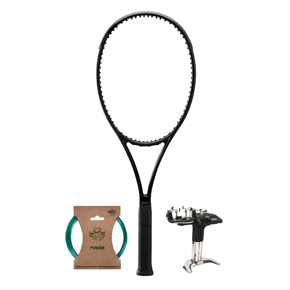 Теннисная ракетка Wilson Noir Blade 98 (16x19) V8 + Струны + Натяжка
