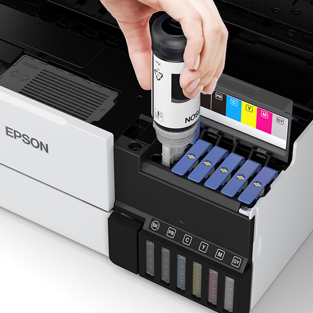 МФУ Epson L8160, A4, 6 цветов, 32 стр./мин, WiFi, цветной