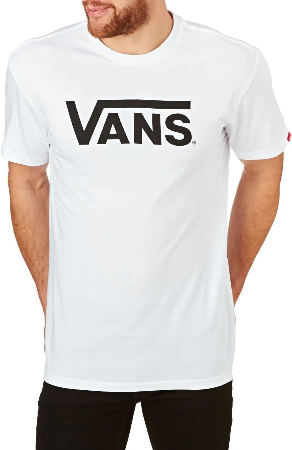 V00AKNWHT Футболка муж. Vans White