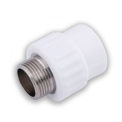 Муфта комбинированная Valfex с наружной резьбой 20х1/2", белый 10130020 ( упак 3 шт )