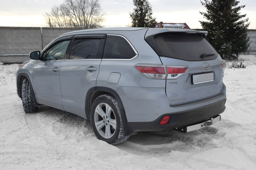 Фаркоп PT GROUP /тип F/ с нержавеющей накладкой TOYOTA Highlander 2013-2020(паспорт и сертификат в комплекте)(без электрики) арт.THL-13-991224.00
