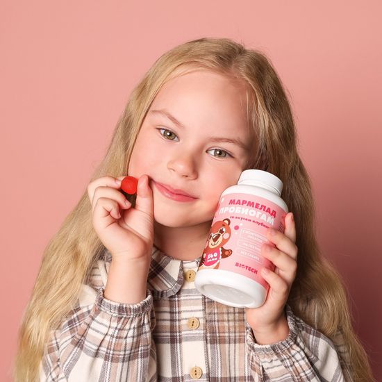 Мармелад "Пробиогам" со вкусом клубники