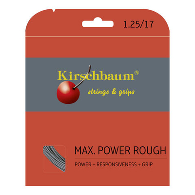 Струны теннисные Kirschbaum Max Power Rough String Set 12m - Anthracite