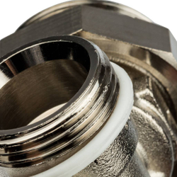 Регулируемый концевой фитинг с дренажным вентилем, ручной воздухоотводчик 1"