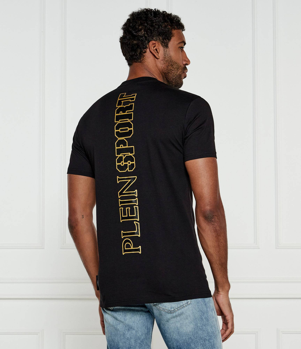 Футболка Lamina Scratch Plein Sport - черный(MTK8019 STE001N)