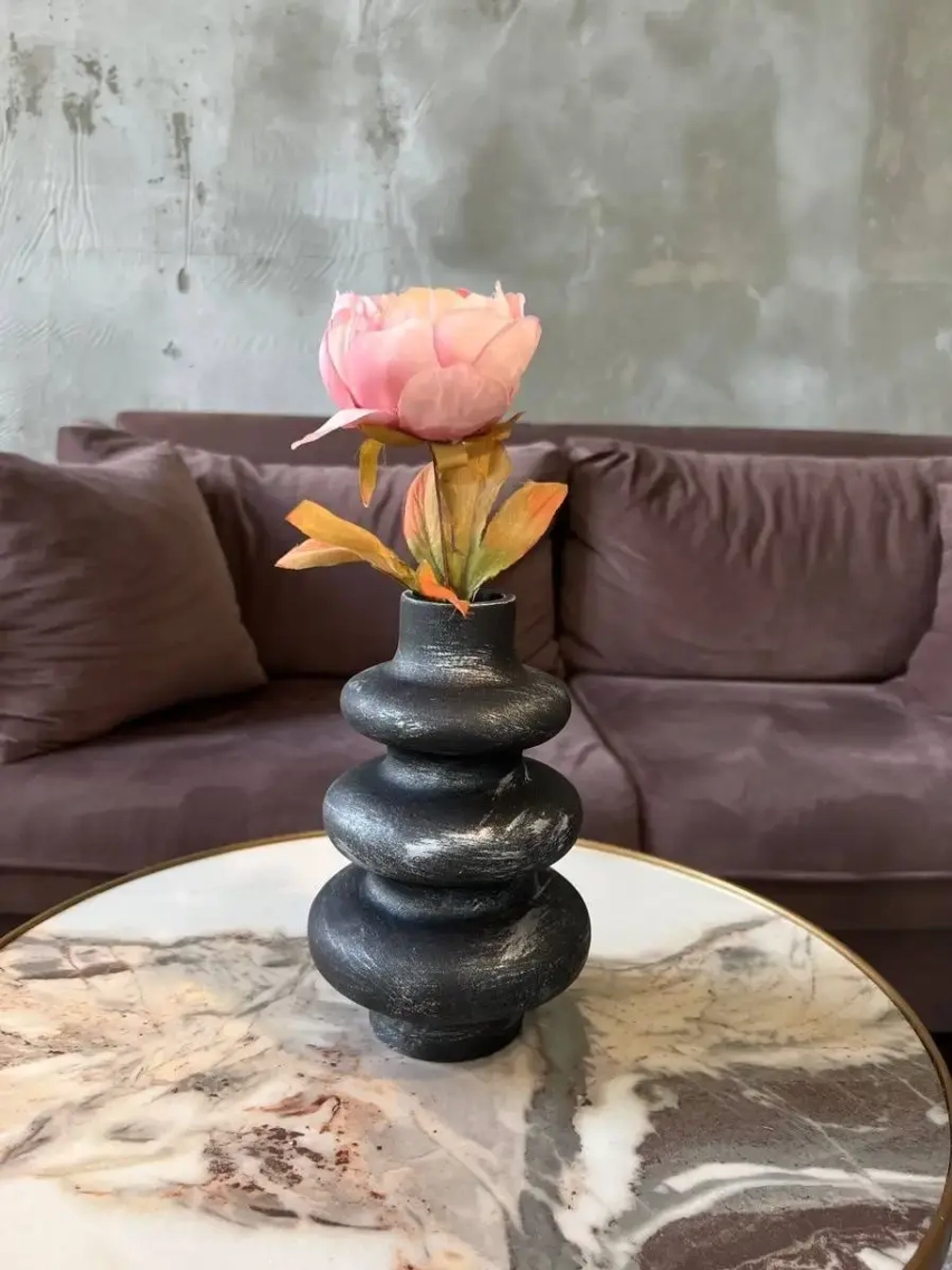 Кашпо-Ваза интерьерная для суккулентов