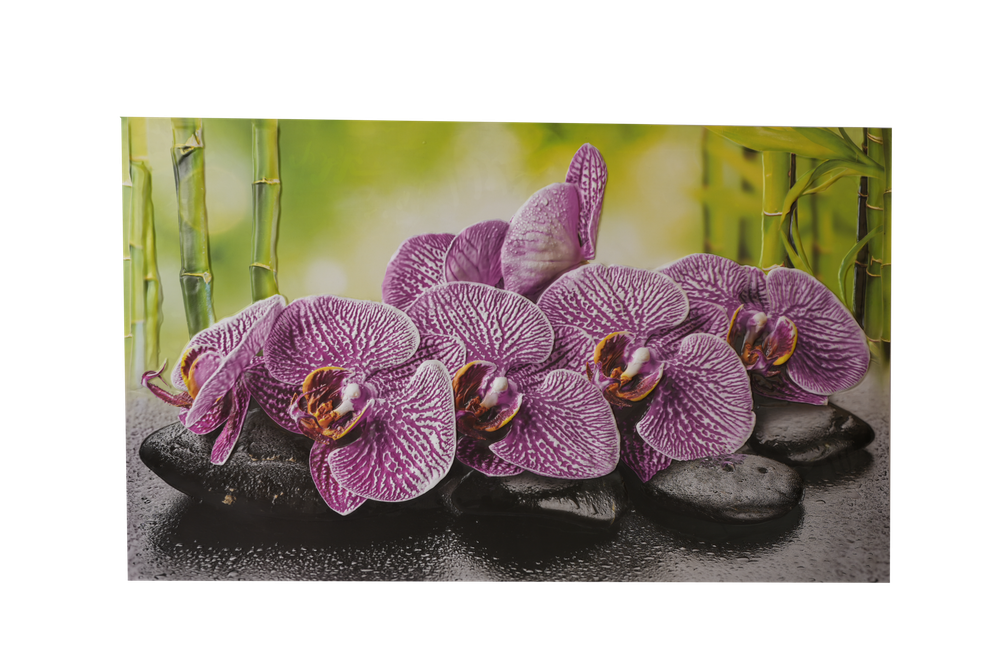 ФАРТУК-ПАННО ПВХ GRACE ОРХИДЕЯ ВАНДА 100Х60СМ