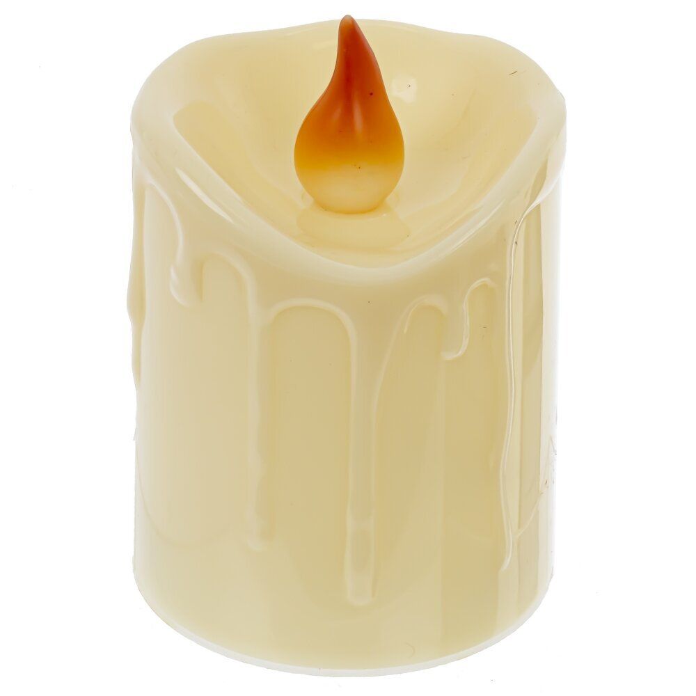 GAEM Изделие декоративное "Свеча" (подсвет, AAAх3 н/п) L7,5 W7,5 H12 см