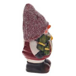 GAEM Фигурка декоративная с подсветкой "Снеговик", L9 W7 H15 см, (LR44 2 шт), 2в .