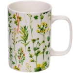 Кружка керамическая 400мл «Мелодия цветов», микс рисунков