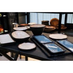 Салатник 3400 мл 25*15,5 см конус Timber Brown пластик меламин P.L. Proff Cuisine