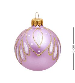 Элита НФШ-1199/1 Ел. украшение Шар «Перо павлина» 60 мм