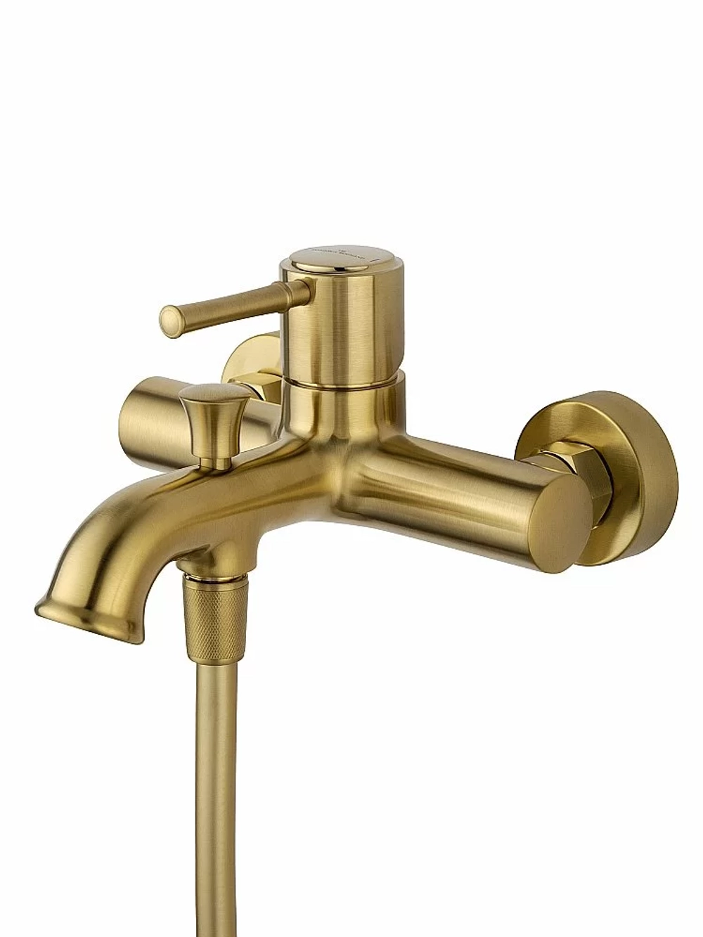 Смеситель для ванны с душем WONZON & WOGHAND TOR WW-88037073-BG брашированное золото