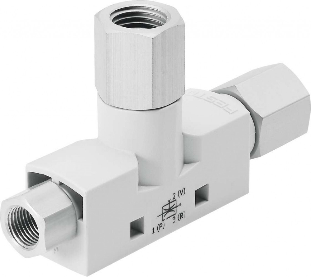 Эжектор базовый вакуумный пневматический Festo VN-05-H-T2-PI2-VI2-RI2