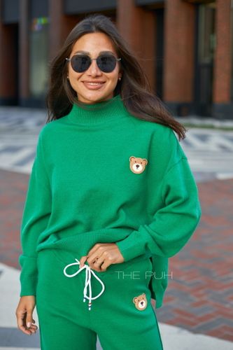 Костюм женский Мишка зеленый