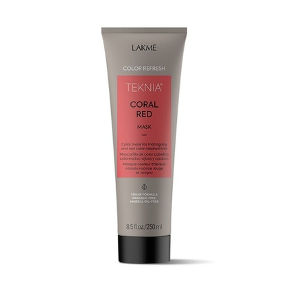 Маска для обновления цвета красных оттенков волос Lakme Teknia Color Refresh Coral Red Mask 250мл