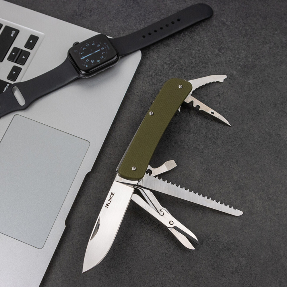 Нож multi-functional Ruike L42-G зеленый