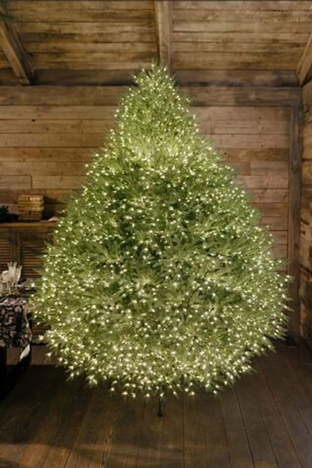 Ель искусственная с лампочками Шу
