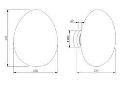 Накладной светильник Maytoni Roca MOD004WL-L5CE3K