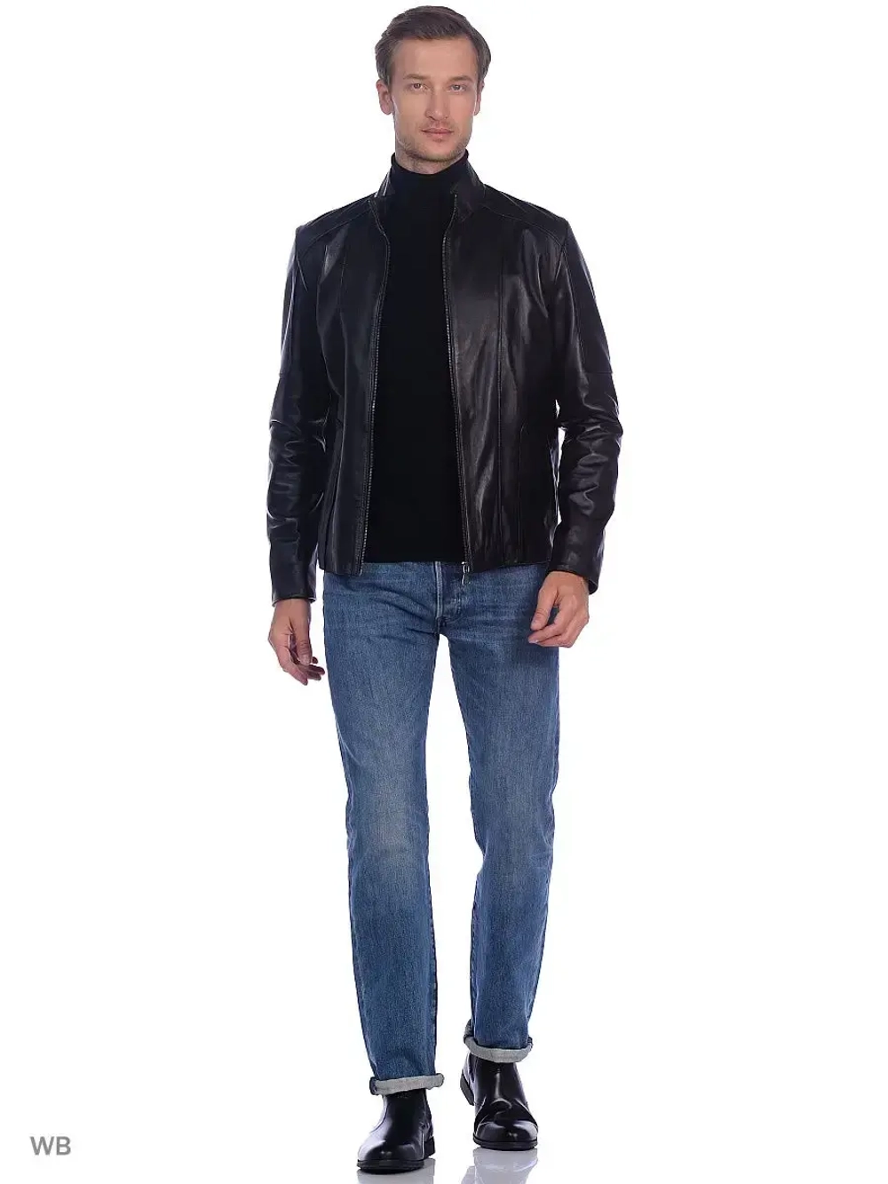 Куртка мужская  из натуральной кожи