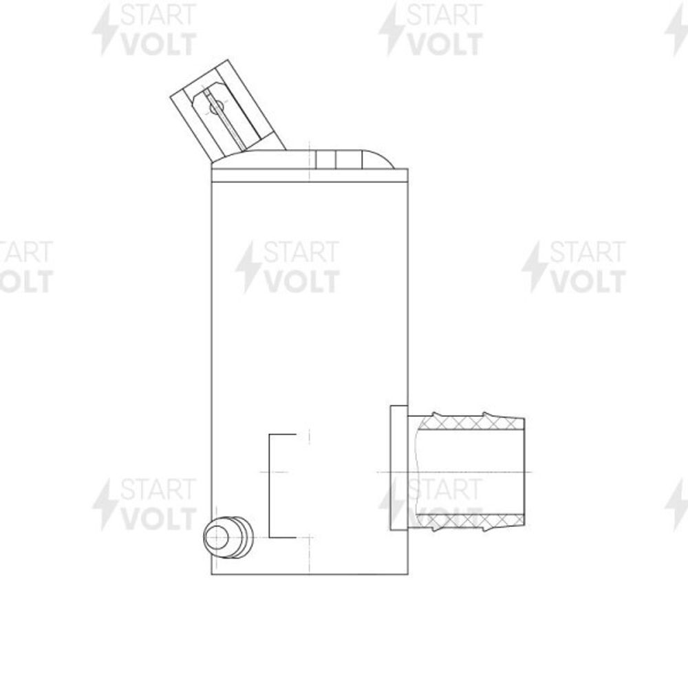 Моторчик омывателя Lifan Breez (06-) Smily (08-) (STARTVOLT)