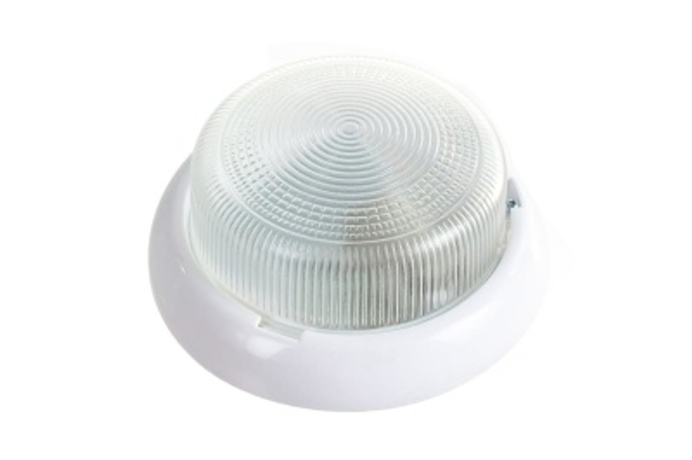 Светильник Элетех НБО 23-60-001 "Раунд" d220 1*60Вт Е27 IP44 белый