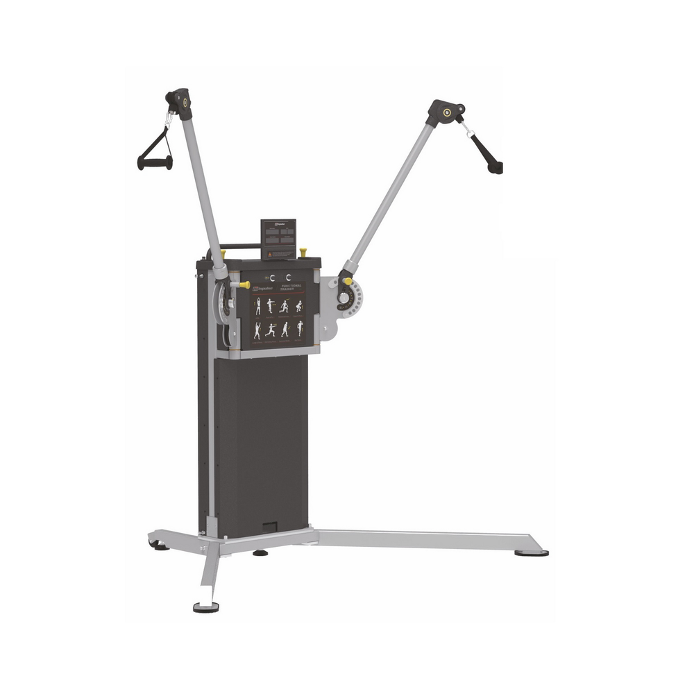Многофункциональный профессиональный силовой тренажер двойная регулируемая тяга с воздушным сопротивлением