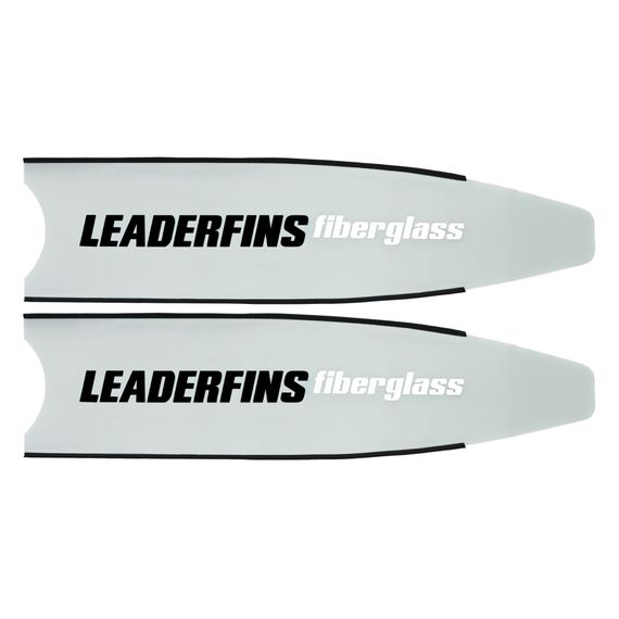 Лопасти Leaderfins Ice стеклотекстолитовые с наклейкой 20° черная отбортовка