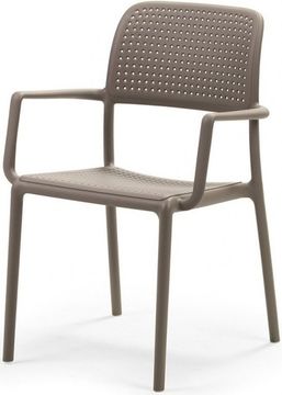 Кресло Bora пластиковое бежевое Nardi Италия