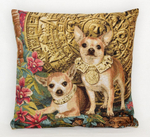 Гобеленовая наволочка "D. ЧИХУАХУА", Россия.