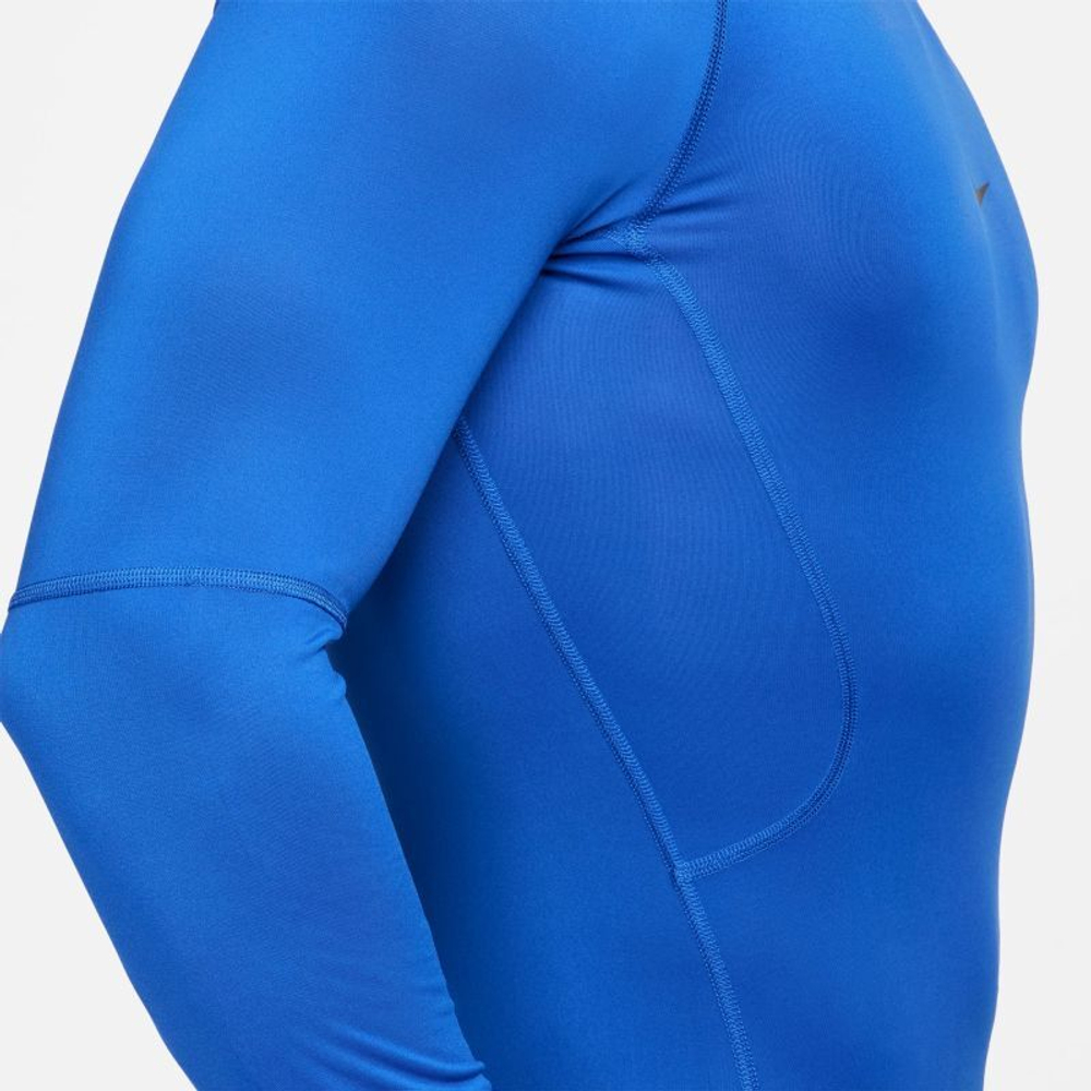 Компрессионка  Nike Pro Dri-FIT Tight Long-Sleeve фитнес Top - небесный