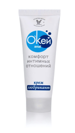 Крем-любрикант на водно-силиконовой основе О`Кей Anal 15 г