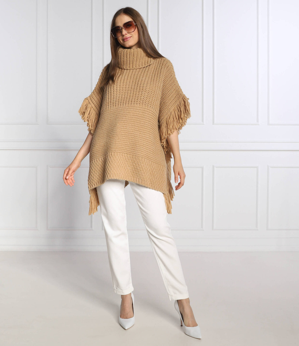 пончо Liu Jo - светло-коричневый(WF2473 MA700)