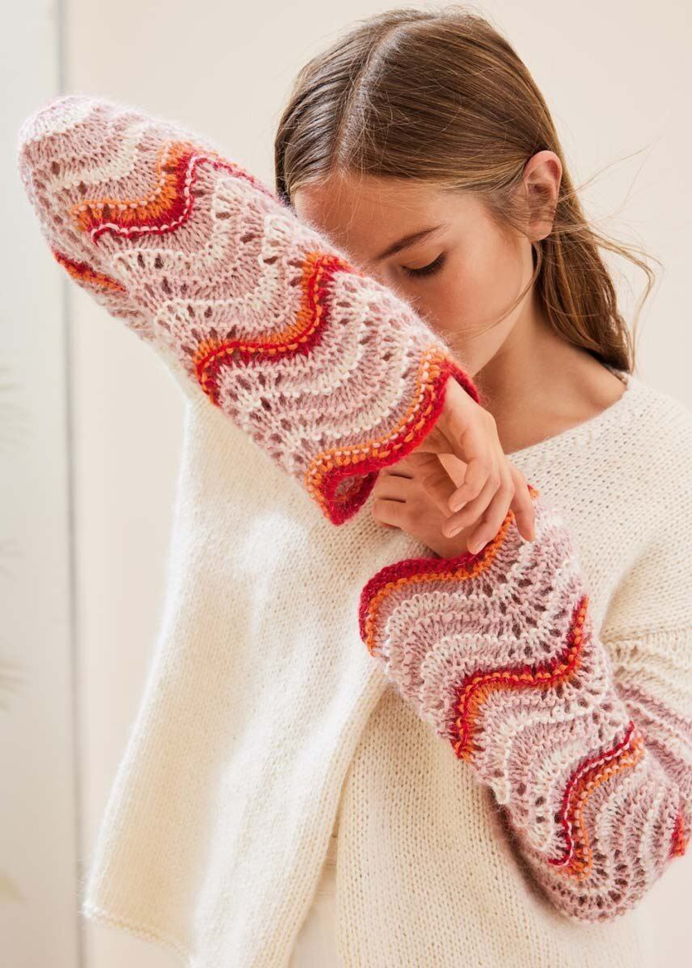 Кардиган спицами от Lana Grossa