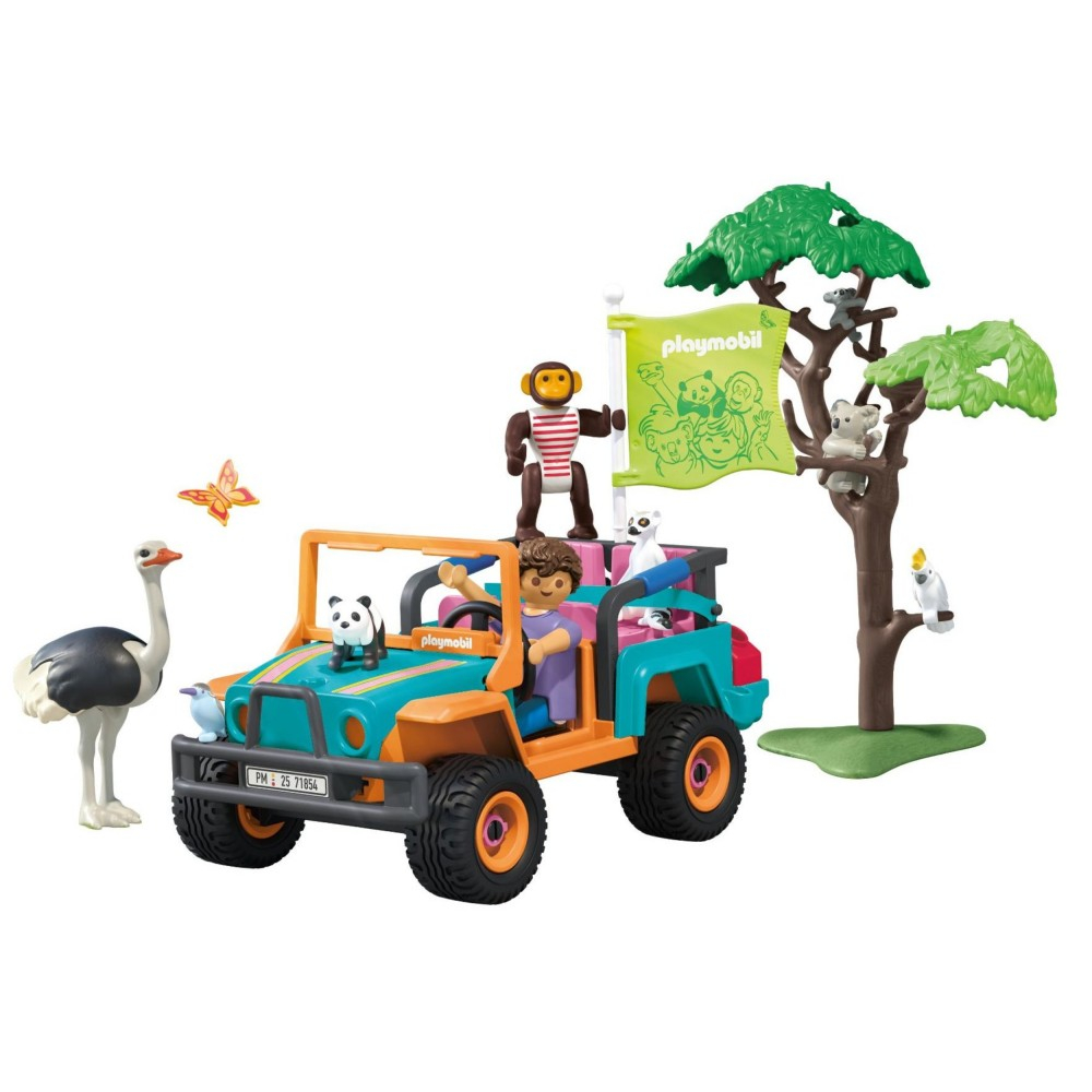 Playmobil Animals & Friends Красочный внедорожник