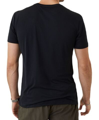 Мужская теннисная футболка Björn Borg Sthml Light T-Shirt - black beauty