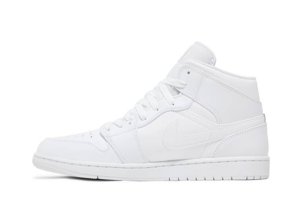 Кроссовки Jordan Air Jordan 1 Mid "Triple White"
