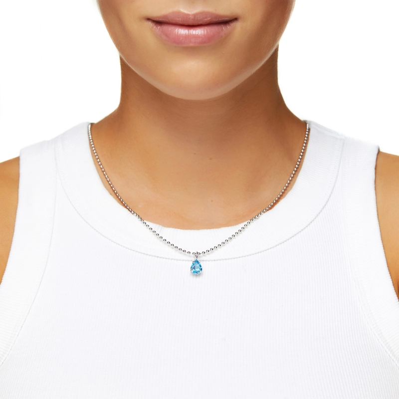 Колье Драгоценный Топаз