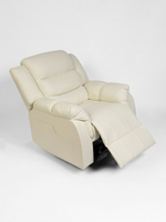 Реклайнер для педикюра Massagecomplekt, раскладной с электроприводом светло-серый
