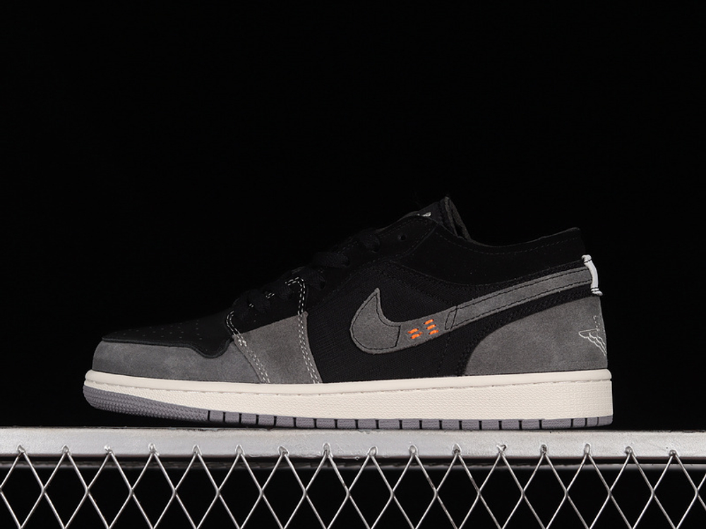 Купить кроссовки  Nike Air Jordan 1 Low Craft Inside Out Black в баскетбольном магазине futbasket.ru