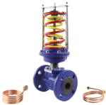 Differential pressure regulator Elephant PRD PSI 232 class 125 RF cast iron flange connection