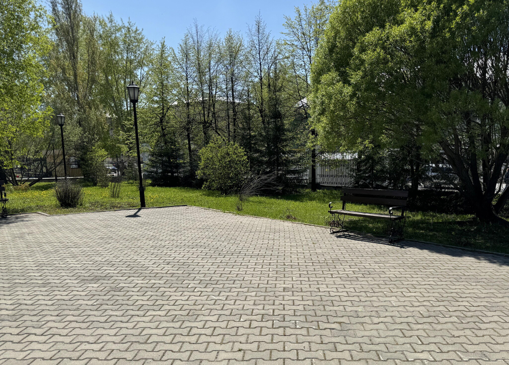 Тротуарная плитка ВАН, форма Бехатон, h=80мм