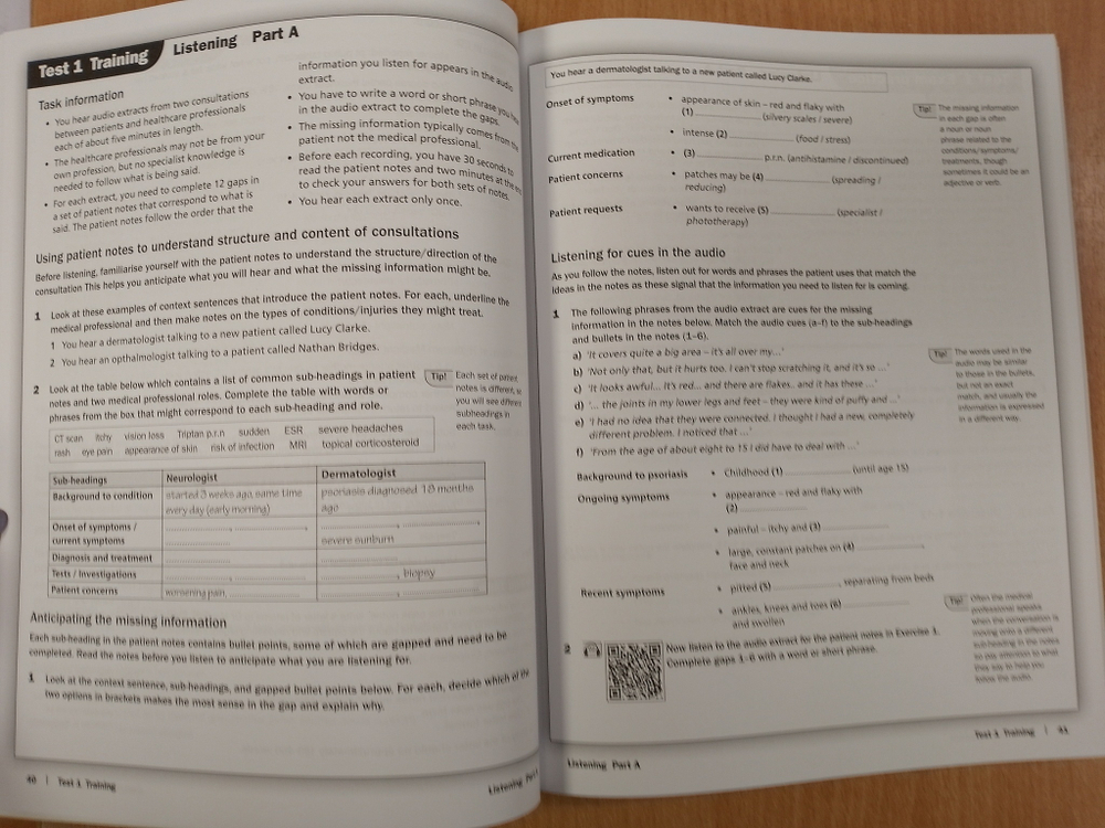 OET Trainer Medicine Six Practice Tests with Answers with Resource Download (OET Course) 1st Edition