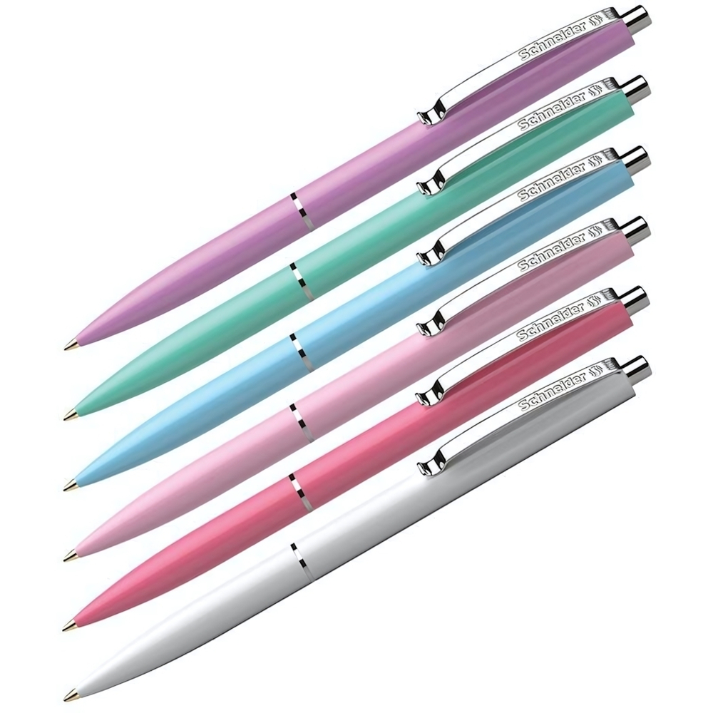 Ручка шариковая автомат. 1 мм, синяя "K15" (Schneider)